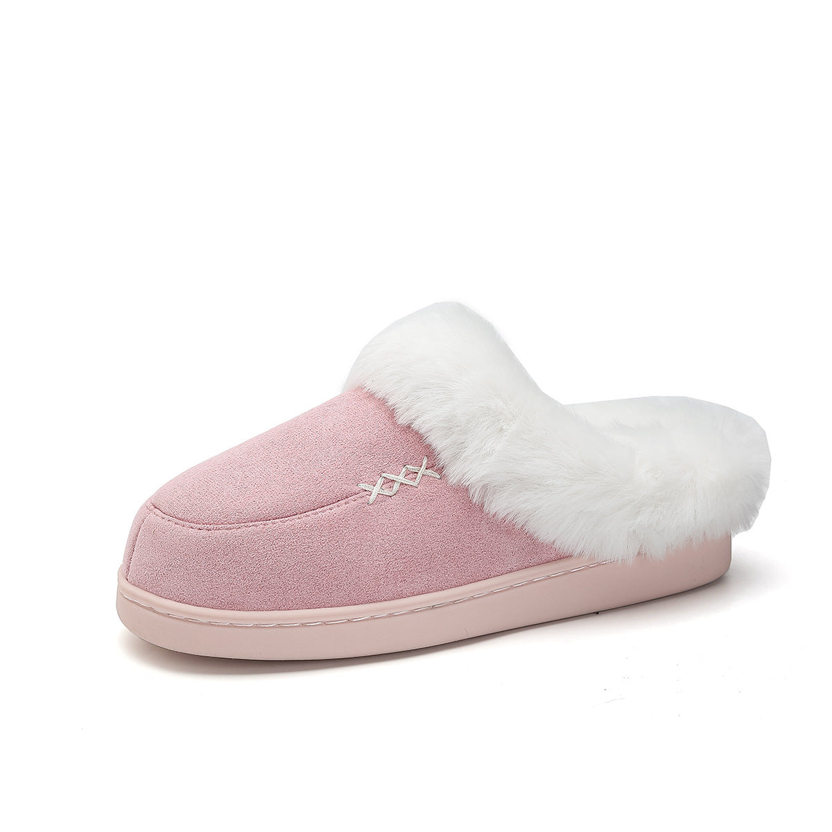 Fluffy Home Warm Non Slip Cotton Slippers - view 3