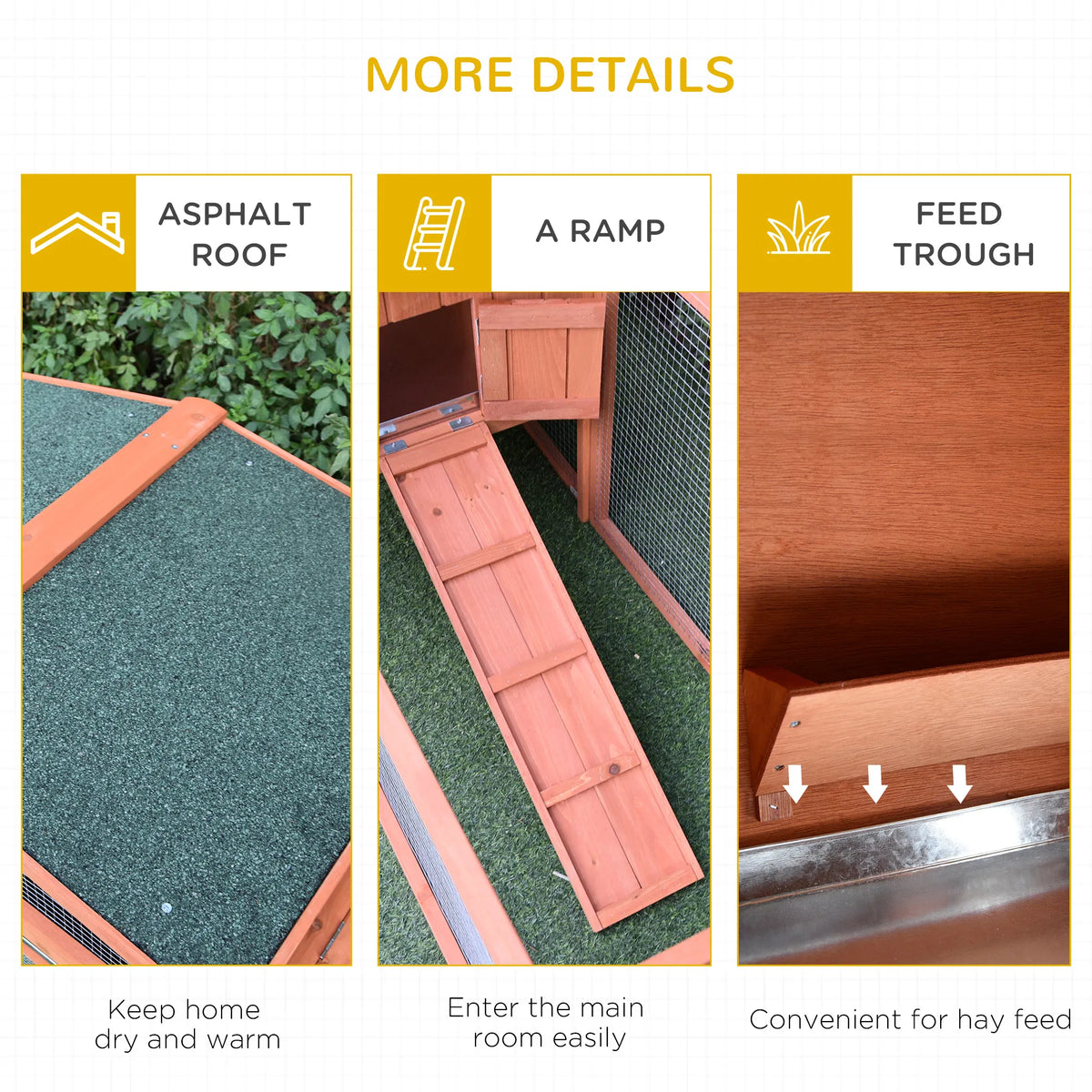 Rabbit Cage Outdoor, Rabbit House - view 3