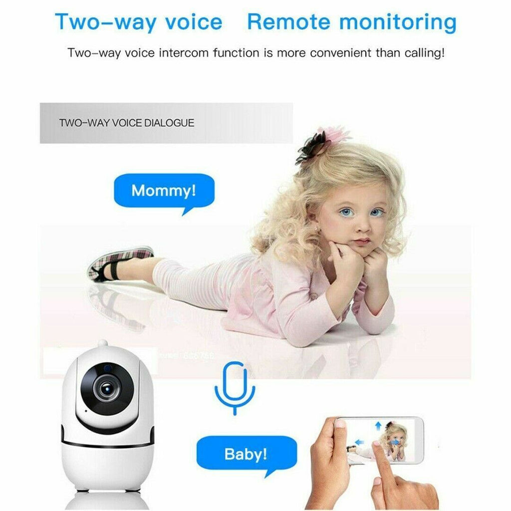 Cámara de seguridad WiFi con visión nocturna