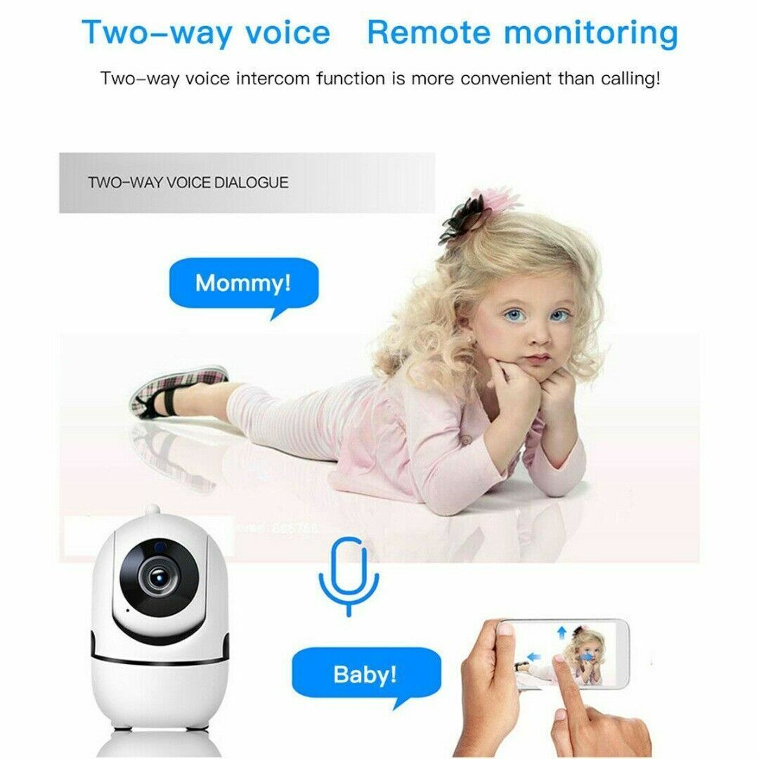 Cámara de seguridad WiFi con visión nocturna