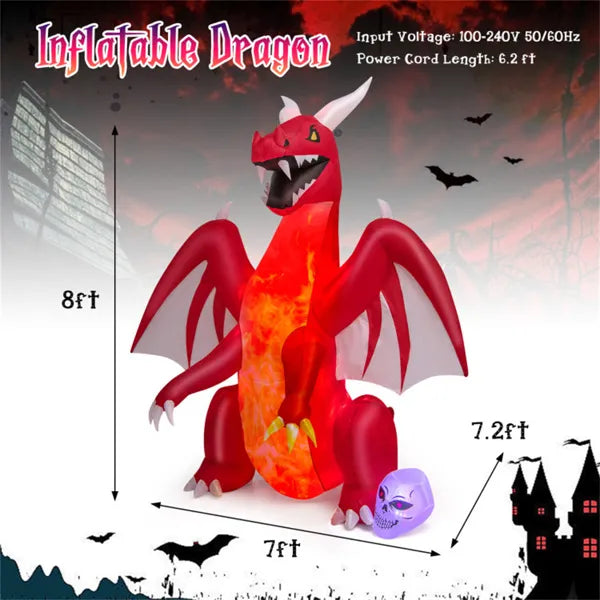 8 Feet Halloween Inflatables - view 4