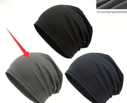 Sports Breathable Solid-color Minimalist Beanie - view 8