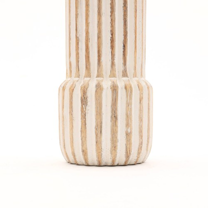 Decorative Wooden Centerpiece Candle Holder- Elegant Candle Stand For Any Occasion - view 6