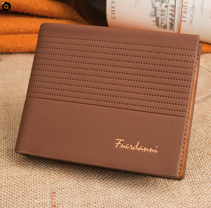 Men's Bifold Leather Credit ID Card Holder Wallet Billfold Purse Clutch Billfold - view 4