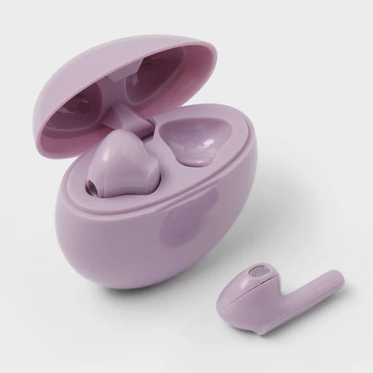 Wireless Bluetooth Earbuds Pastel Lavender: True Wireless, 5-Hour Charge - view 2