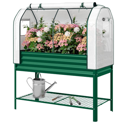 Raised Garden Bed With PE Greenhouse - view 6