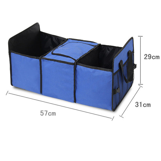 Universal Car Storage Organizer Trunk Toys Food Storage Box - view 2