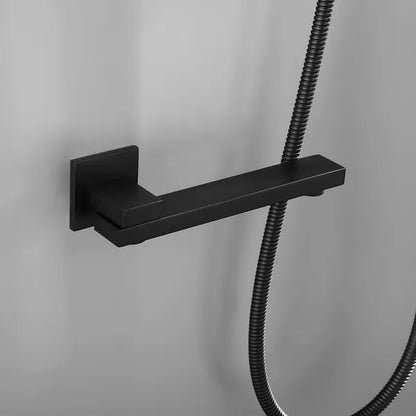 Shower System 10 Inch Square Bathroom Luxury Rain Mixer Shower Combo Set - view 8