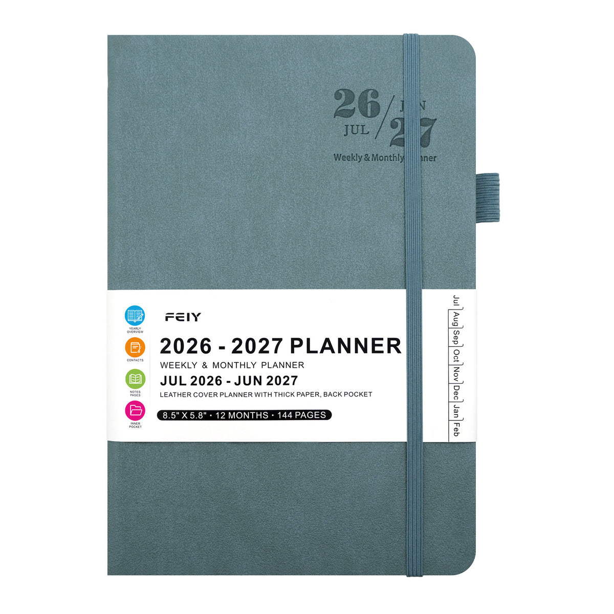 2026-2027 English Weekly Planner Notebook - view 8