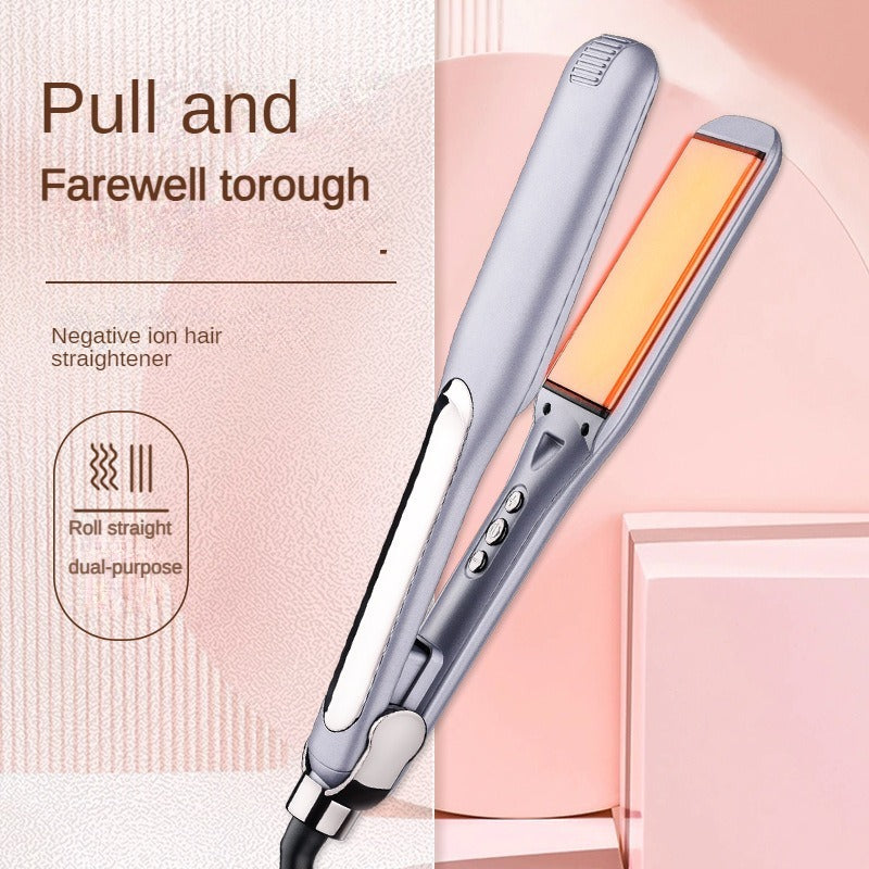 Newest Ceramic Hair Straightener With Smart LCD Display - 30s Fast Heat Up, 450°F Adjustable Temperature