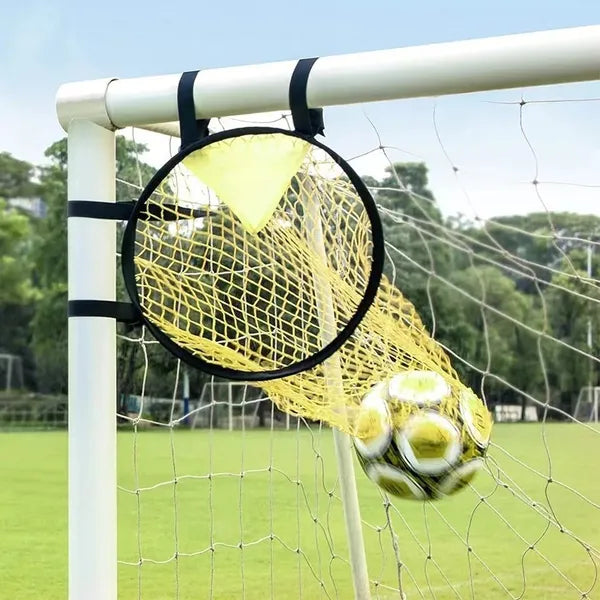 2-Pack Top Bins Football Target Net, Foldable Soccer Training Net With Goal, Easy To Install And Disassemble - view 3