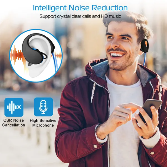 Wireless Sports Headsets Wireless V4.1 Neckband Earphones HD Stereo Sweat-proof Headphones Earbuds - view 2