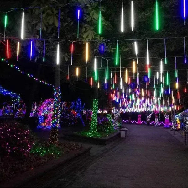 Outdoor Christmas Lights, Outdoor Halloween Lights, LED Meteor Shower Lights, Suitable For Christmas, Weddings, Parties - view 4