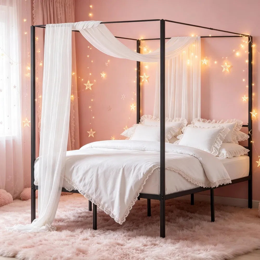 Canopy Bed Frame Only Bed Frame - view 2