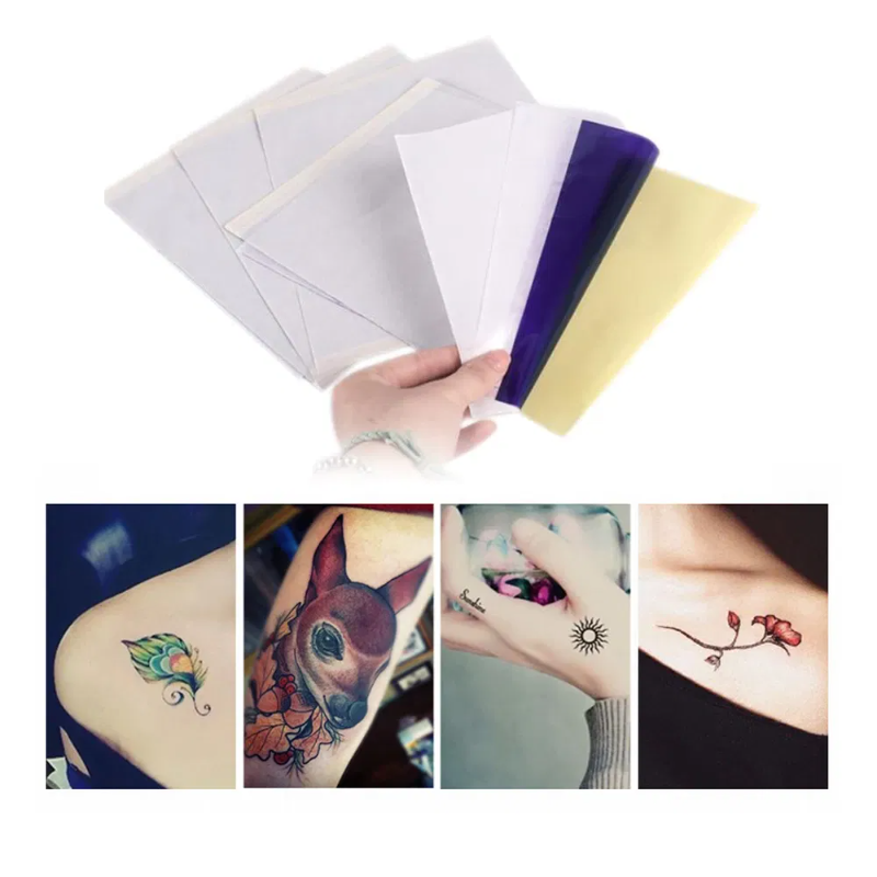 Tattoo Transfer Paper Stencil Carbon Thermal Tracing Hectograph Supplies Sheets - view 2