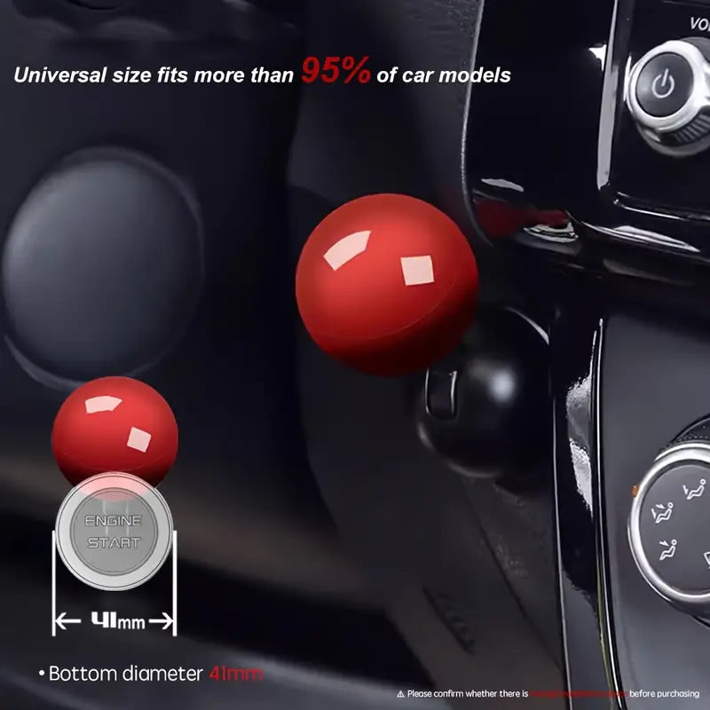 Push Start Button Cover, Joystick Car Engine Start Stop Button Cover Protector