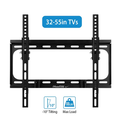 TV Wall Mount Tilt Dual Arm TV Mount Brackets Maximum VESA 400x400mm For 32-55in TVs - view 5