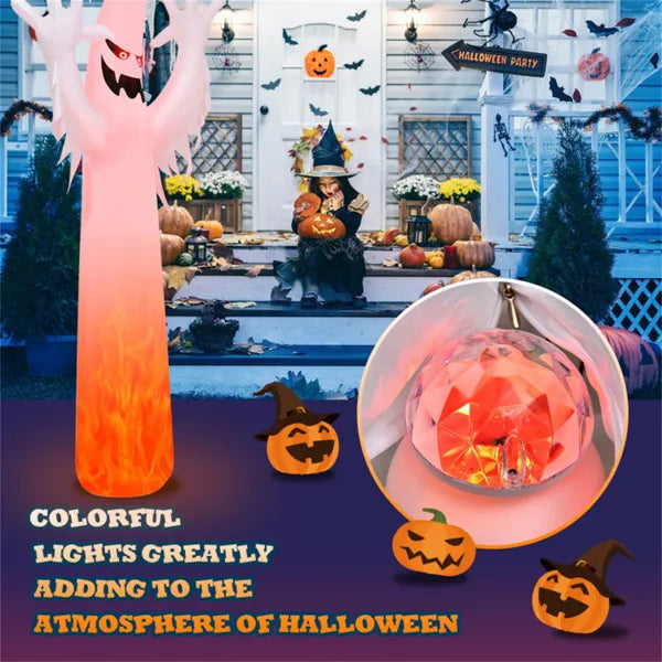 12 Feet Halloween Inflatable Decoration With Built - view 6
