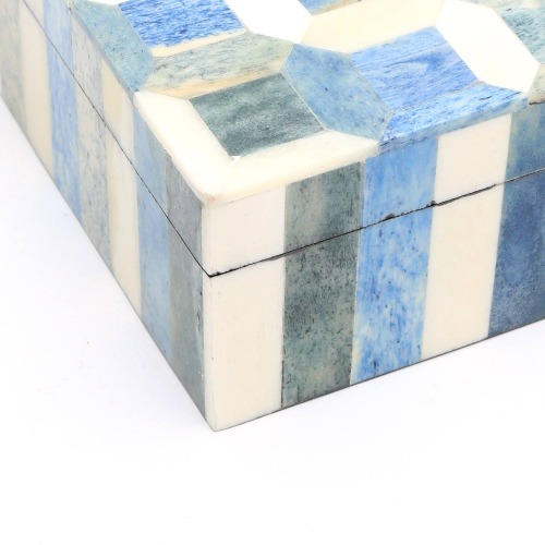 Decorative Storage Box With Bone Material - view 3