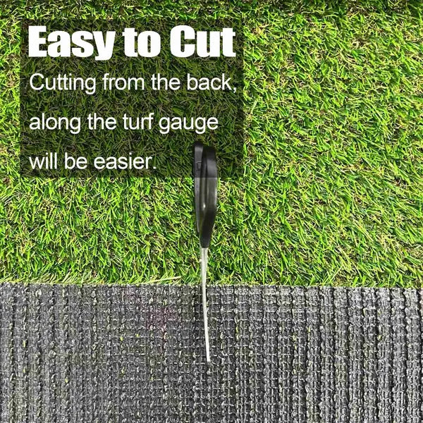 6.5ft X 15ft Artificial Turf 0.8' Mat With Drainage Holes. Fake Grass With Rubber Backing - view 6
