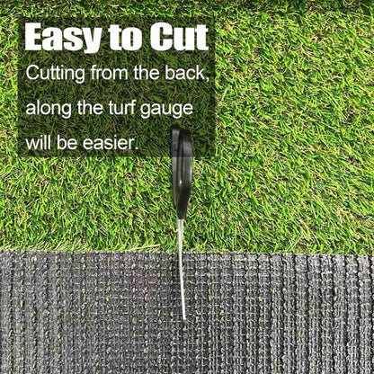 6.5ft X 15ft Artificial Turf 0.8' Mat With Drainage Holes. Fake Grass With Rubber Backing - view 6
