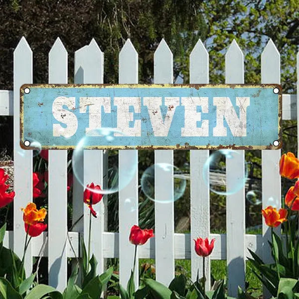Vintage Aluminum Sign UV Printed Dustproof Waterproof Wall Art For Home Garage Cafe Bar Decor - view 6