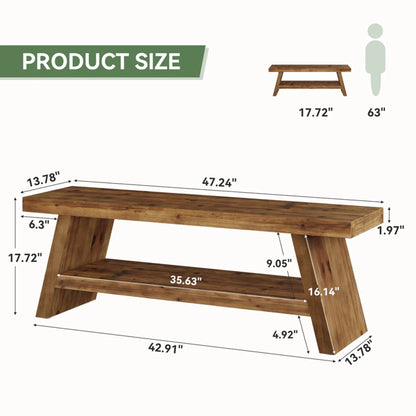 Solid Bench - view 3