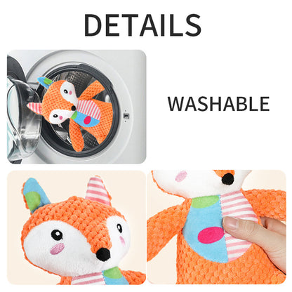 Interactive Dog Toys For Aggressive Chewers Dog Squeaky Toys Pet Grinding Teeth Plush Toy - view 4