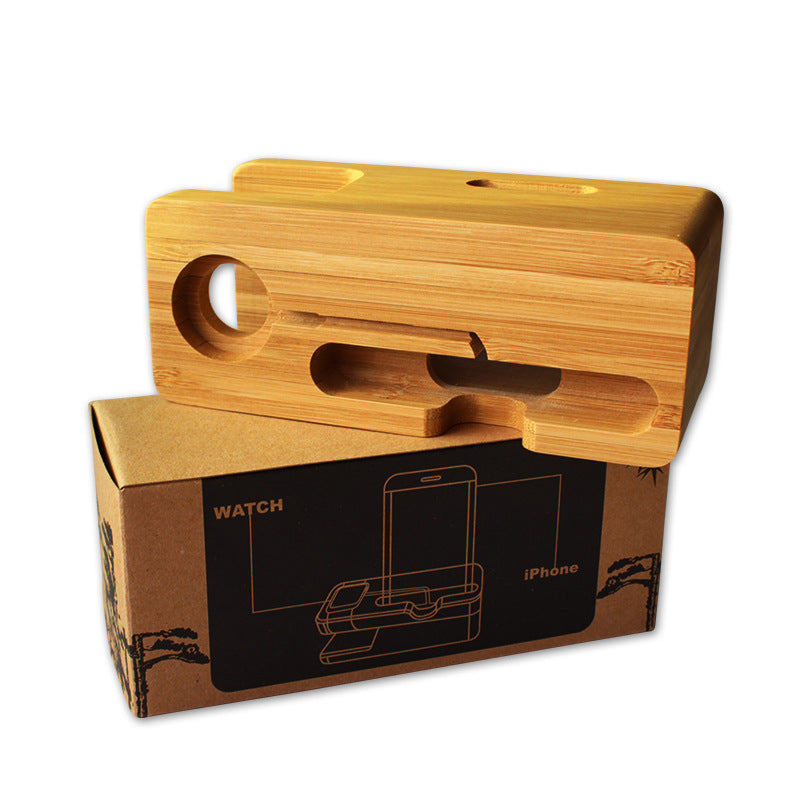Watch Bamboo Stand Smart Phone Stand Lazy Phone Stand - view 6