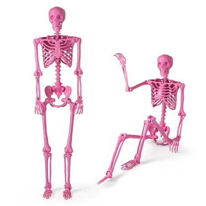 Halloween Skeleton Decor - No Assembly Needed, Integrated Hanging Rope, Playful-Spooky Vibe For Parties Yards - view 2
