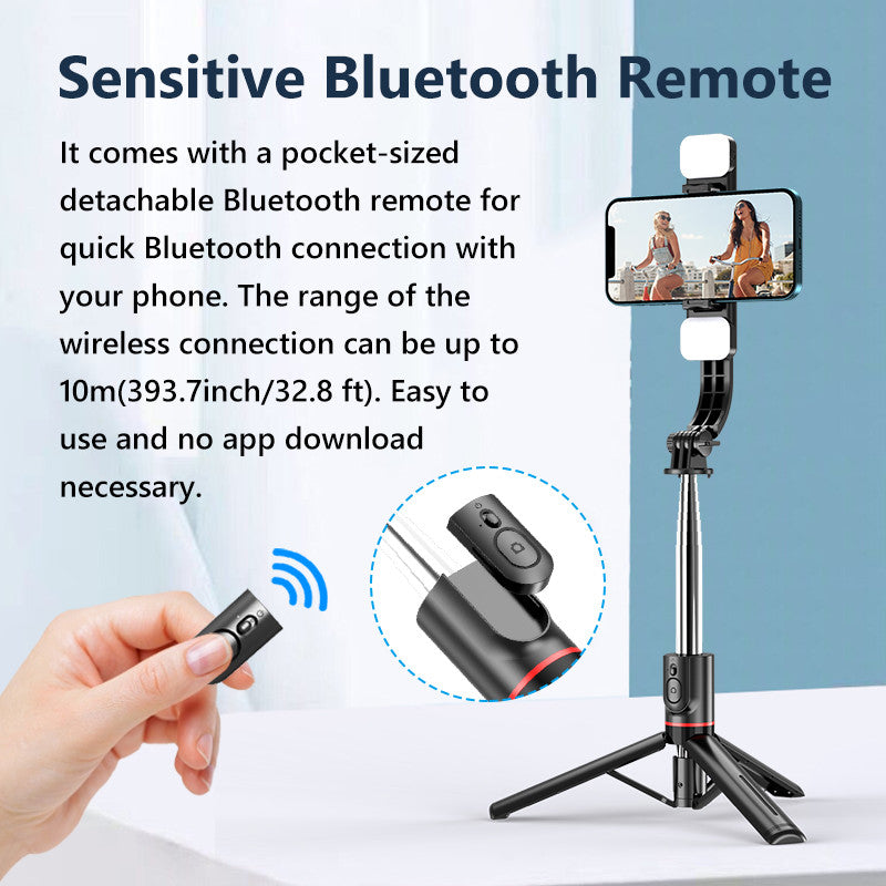 Cell Phone Bluetooth Selfie Stick Tripod - view 5
