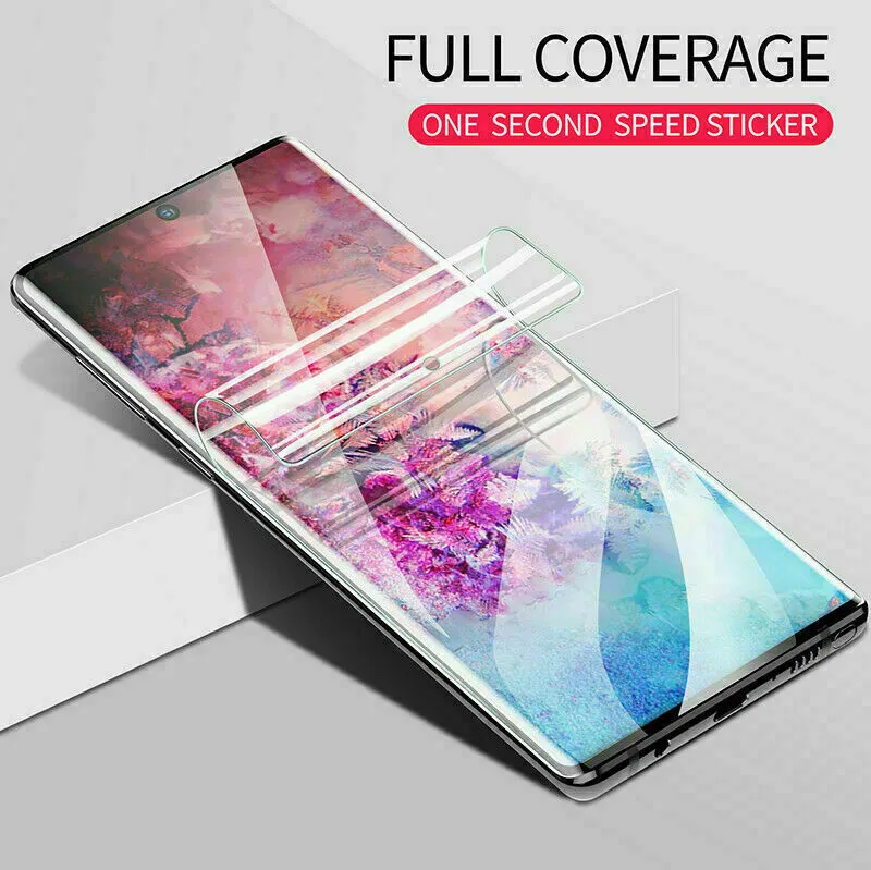 2PCS HYDROGEL Screen Protector For Galaxy S23 S22 Ultra Plus Full Cover - view 2