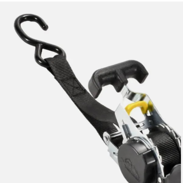 2Pcs Robust Cargo Strap Featuring Automatic Retraction, Requiring No Assembly
