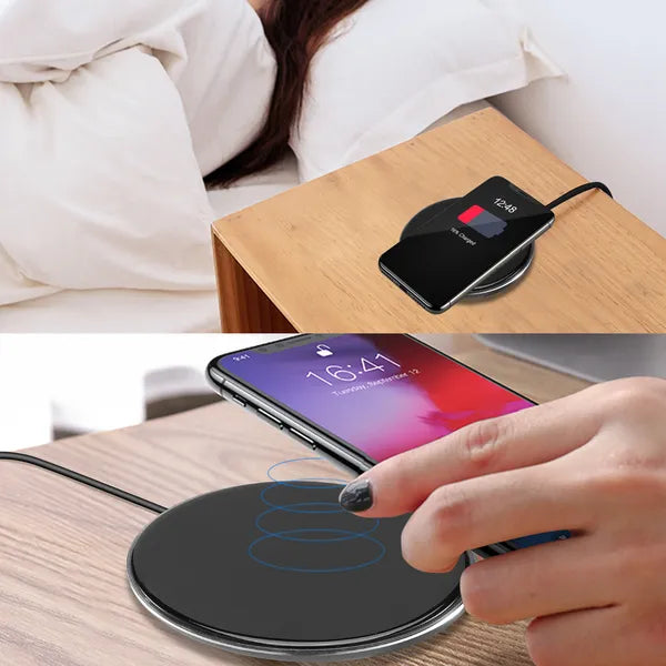 Wireless Charger Qi-Certified Ultra-Slim 5W Charging Pad For IPhone XS MAX/XR/XS/X / 8/8 Plus - view 4
