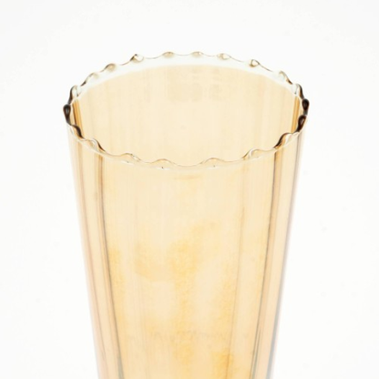 Whimsy Small Vase Elegant Decorative Accent For Home, Office & Events Modern Swirl Design For Floral Arrangements & - view 3