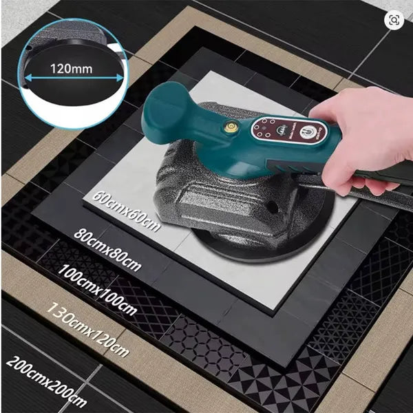 Tile Vibrator, Concrete Vibration Plate For Tiling, Compatible With Makita 18V Battery, No Battery (Tool Only) - view 4