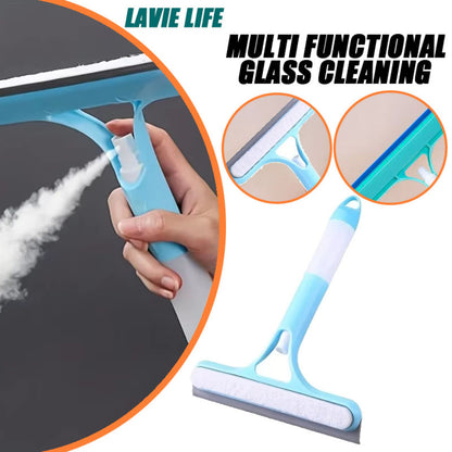 Multi-function Glass Wiper Home Window Cleaning Brush Sprayer Cleaning Soap Cleaning Brush Home Automotive Rubber Brush - view 2