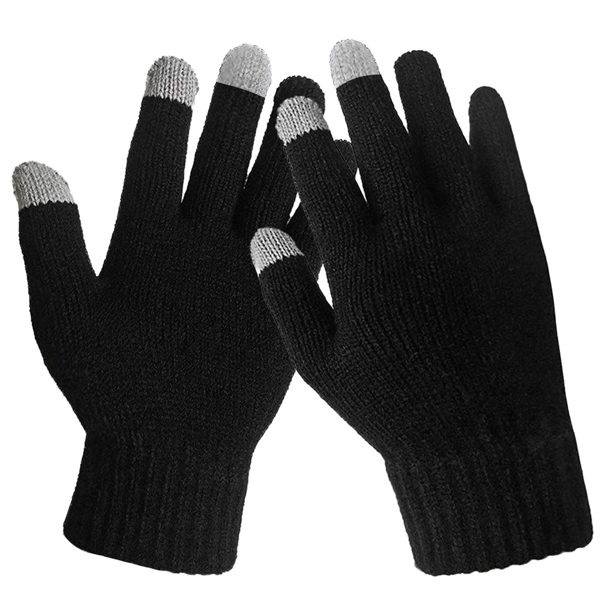 Unisex Touch Screen Gloves Full Finger Winter Warm Knitted Gloves For Warmth Running Cycling Camping Hiking - view 9
