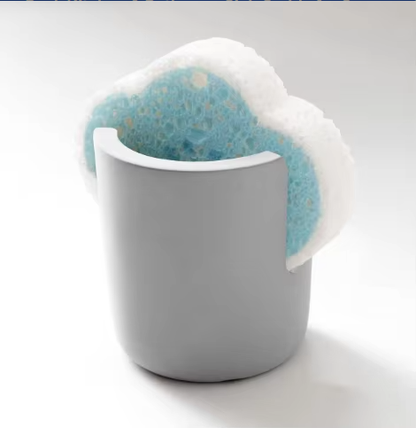 Diatom Mud Sponge Rack Kitchen & Bathroom Sink Caddy For Sponges Scrubbers