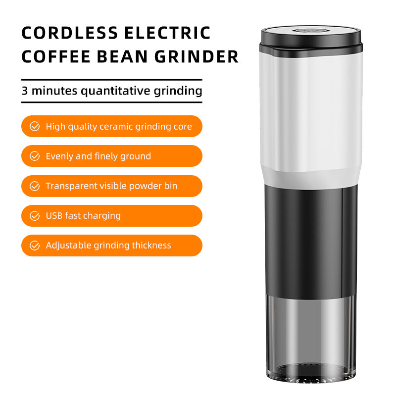 Electric Rechargeable Intelligent Timing American Coffee Coffee Grinder Grinder - view 7