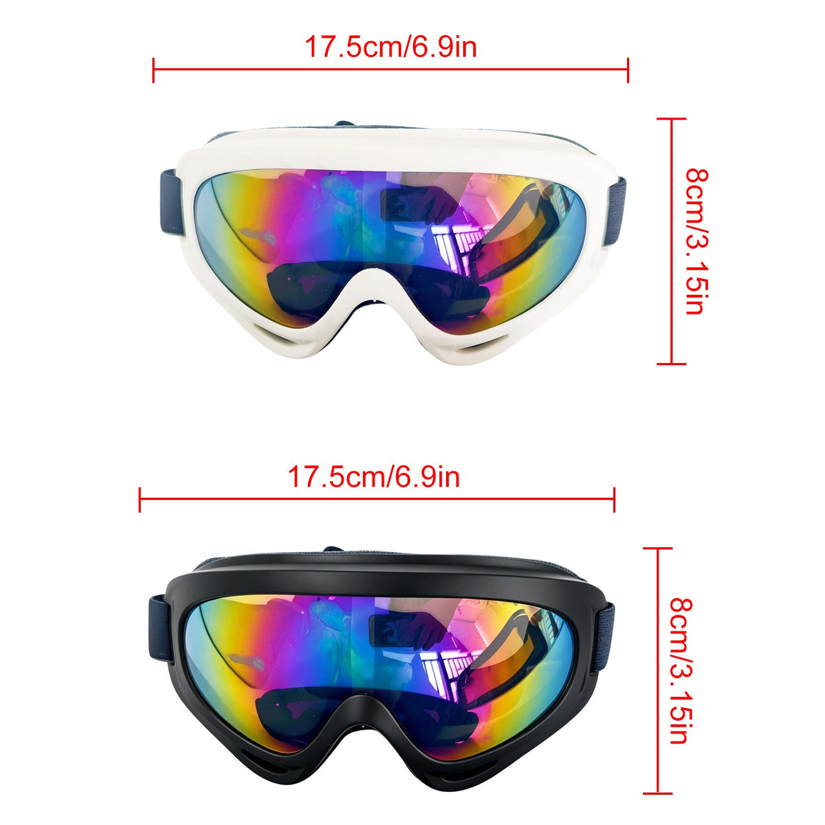 Dog Sunglasses Pet Goggles For Small Dogs Anti-Uv Glasses Eye Protect Windproof - view 2