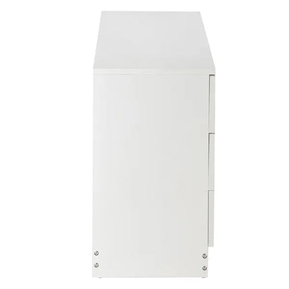 Wood Simple 3-Drawer Dresser White - view 8