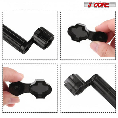 5Core Guitar String Winder 5Pcs Professional Guitars Tools Peg Winder with Bridge Pin Remover - view 5