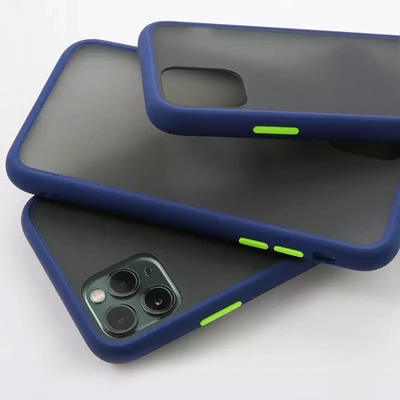 iPhone 12 5.4 TPU Frame with Soft Texture Button