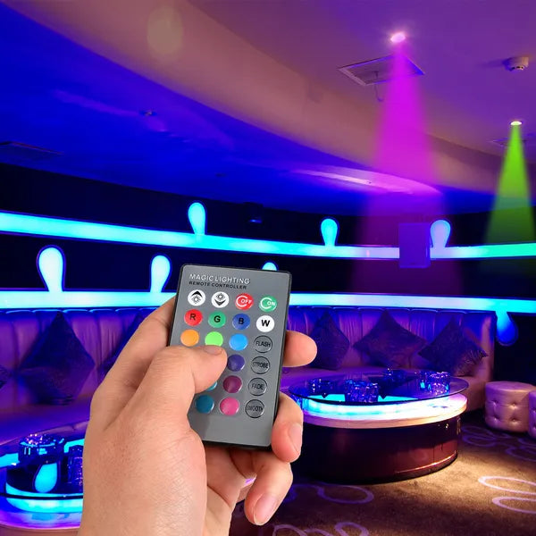 16 Colors Change LED Bulbs E27 3W RGB Dimmable Mood Lighting Lamp IR Remote Control - view 2