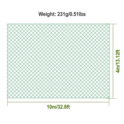13 X 33ft Garden Netting Heavy Duty PE Anti Bird Netting Plants Fruits Tree Vegetables Protection Netting Net - view 8