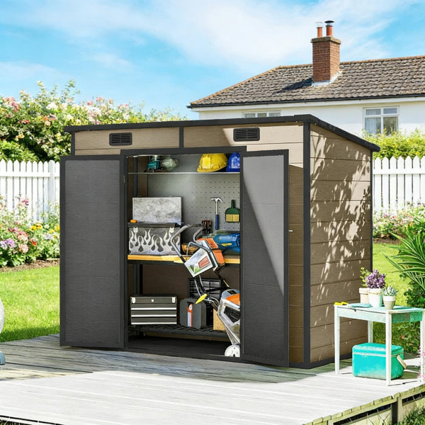 Outdoor Garden Storage Shed Tool House