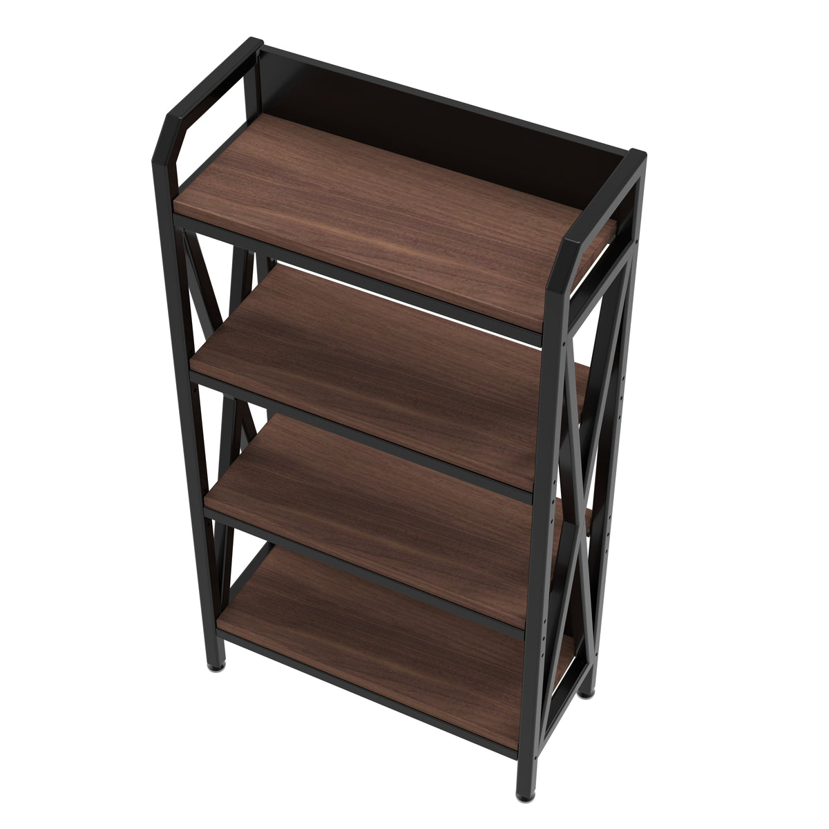 56.30'' Bakers Rack 4-Level Storage Shelves Metal And Wooden Kitchen Shelves, Kitchen Organizers And Storage - view 8