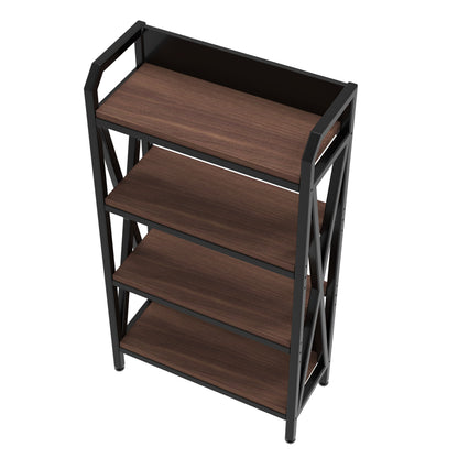 56.30'' Bakers Rack 4-Level Storage Shelves Metal And Wooden Kitchen Shelves, Kitchen Organizers And Storage - view 8