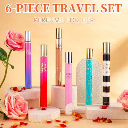 6pcs Women's Eau De Parfum Travel Set - Long-Lasting, Refreshing Fragrance In 6 Unique Scents - Ideal For Daily Use - view 9
